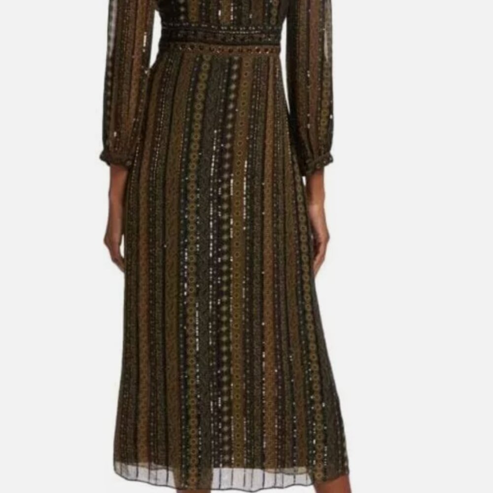 Veronica Beard beaded Borrelli dress size 8 - Originally $898 - Picture 3 of 10